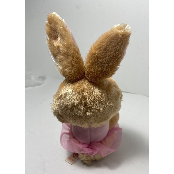 Ty Beanie Boos Plush Twinkle Toes the Bunny Rabbit 8 inch with Paper Hang Tags - Picture 5 of 7